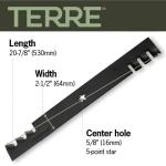 Commercial Mulching Lawn Mower Blades 42 Inch 2 Pack