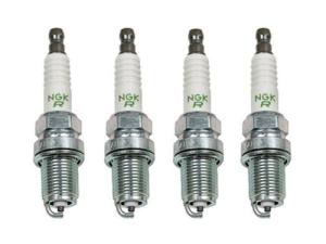 NGK BKR5EYA Spark Plug Set of 4