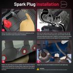 Iridium Spark Plug Set for Various Engines