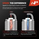 Iridium Spark Plugs for Mini Cooper, Pack of 4