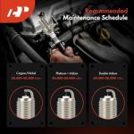 Iridium Spark Plugs for Mini Cooper, Pack of 4