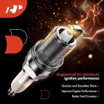 Iridium Spark Plugs for Mini Cooper, Pack of 4