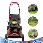 5HP Gas Push Lawn Mower with 140CC Engine