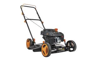 21" Gas Push Lawn Mower with Large Wheels