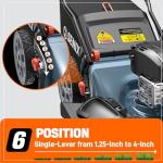 SENIX 22" Self-Propelled Gas Lawn Mower