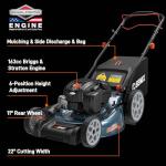 SENIX 22" Self-Propelled Gas Lawn Mower