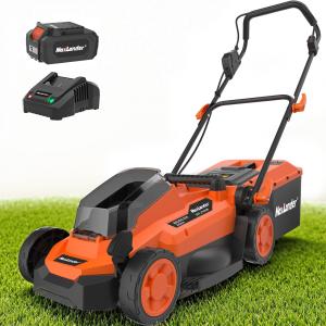Cordless 2-In-1 Electric Lawn Mower, 13 Inch