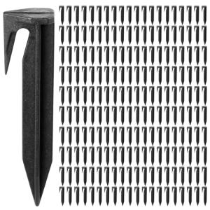 200 Plastic Boundary Cable Pegs for Lawnmowers