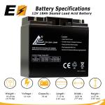 DR Power Field Mower Sealed Lead Acid Battery 12V