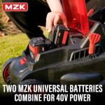 MZK 40V 13” Cordless Electric Lawn Mower