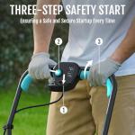 YARDCARE 36V Brushless Cordless Lawn Mower Bundle
