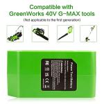 GreenWorks 40V G-MAX Battery Replacement LB40A010