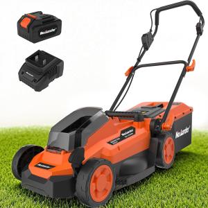 Cordless 2-in-1 Electric Lawn Mower, 13 Inch