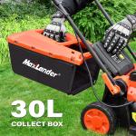 Cordless 2-in-1 Electric Lawn Mower, 13 Inch