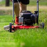 20-Inch Gas Push Lawn Mower with Engine Oil