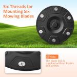 Headley Tools Robotic Mower Blade Mounting Disk