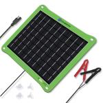 ECO-WORTHY 7.5W Solar Car Battery Charger