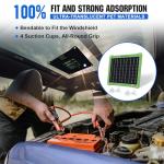 ECO-WORTHY 7.5W Solar Car Battery Charger
