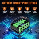 2-Pack 20V 6.5Ah Lithium Battery for W0RX Tools
