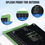 ECO-WORTHY 7.5W Solar Car Battery Charger