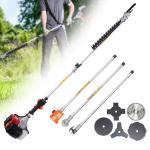 52CC Gas Trimmer and Pole Saw with Blades