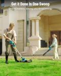 SEESII Electric String Trimmer Edger and Leaf Blower Combo