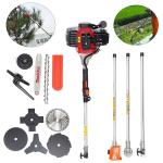 52CC Gas Trimmer and Pole Saw with Blades