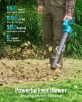 SEESII Electric String Trimmer Edger and Leaf Blower Combo