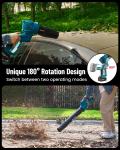 SEESII Electric String Trimmer Edger and Leaf Blower Combo