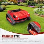 Remote Control Hybrid Lawn Mower for All Terrain