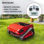 Remote Control Hybrid Lawn Mower for All Terrain