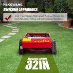 Remote Control Hybrid Lawn Mower for All Terrain
