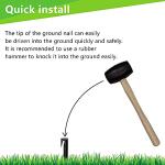 100 Pegs for Robotic Lawnmower Boundary Cables