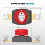 Malictele 275A Battery Disconnect Switch for Vehicles