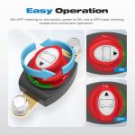Malictele 275A Battery Disconnect Switch for Vehicles
