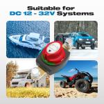 Malictele 275A Battery Disconnect Switch for Vehicles