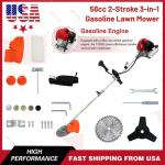 52cc 2-Cycle Gas String Trimmer with Straight Shaft