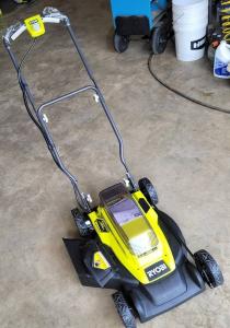 Ryobi 40V 18" Cordless Walk Behind Lawn Mower