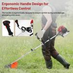 52cc 2-Cycle Gas String Trimmer with Straight Shaft