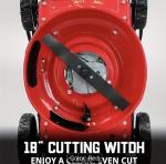 PowerSmart 18-Inch Gas Lawn Mower 3-in-1