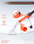 Portable Battery Pump for Gas with 51" Hose