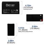Mighty Max 12V 10AH SLA Replacement Battery