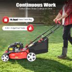 Gas Self-Propelled 20” Lawn Mower with Bagger