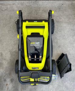 RYOBI 40V Brushless 20" Battery Push Mower