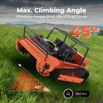 31.5" Remote Control Lawn Mower with 13.6hp