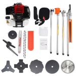 52CC Gas Powered Grass Trimmer with 7 Blades