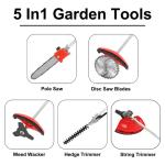 52CC 5-in-1 Gas String Trimmer and Cutter