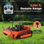 31.5" Remote Control Lawn Mower with 13.6hp