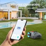Smart Robotic Lawn Mower with App Control