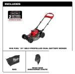 Milwaukee 21" Self-Propelled M18 FUEL Mower